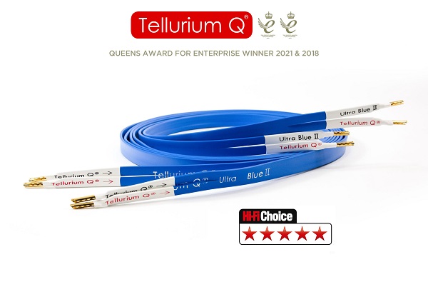 Рекомендация и пять звёзд для акустического кабеля Tellurium Q Ultra Blue II / Hi-Fi Choice «Recommended»,  Июнь 2021