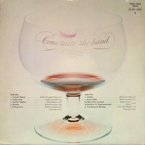 Deep Purple – Come Taste The Band_1