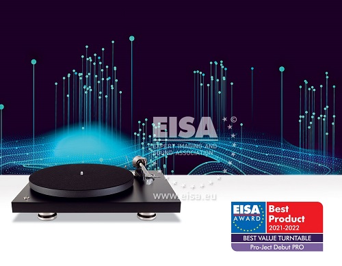 The EISA Best Value Turntable Pro-Ject Debut Pro