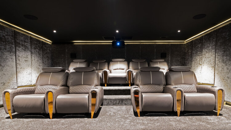 домашний кинозал кресла