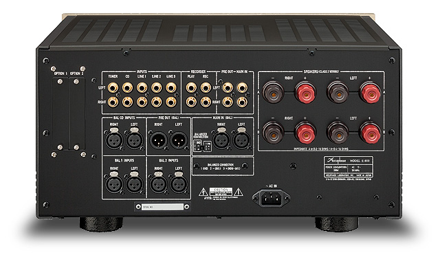Accuphase E-800 входы-выходы