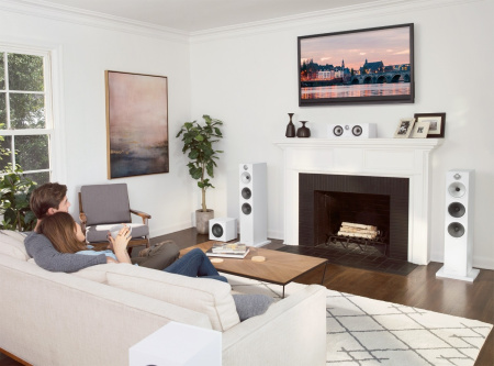 Bowers & Wilkins HTM6 White центральный канал_4