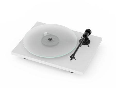 Pro-Ject T1 (OM 5E) WHITE виниловый проигрыватель_2