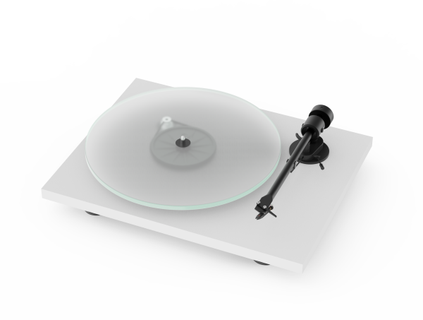 Pro-Ject T1 (OM 5E) WHITE виниловый проигрыватель_2