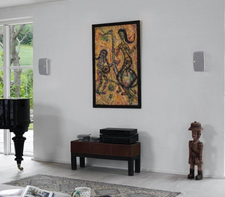 DALI FAZON SAT White полочная акустика_