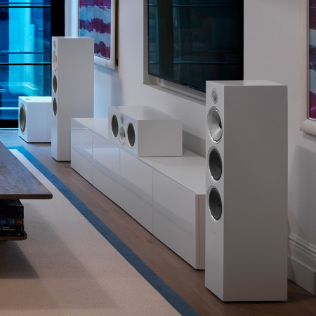 Bowers & Wilkins HTM71 S2 Satin White центральный канал_3