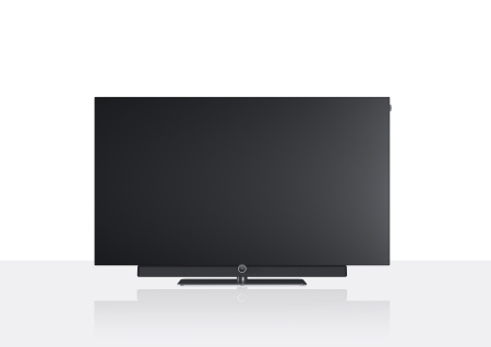 Loewe_bild_5_65_tablestand_basalt grey_frontal