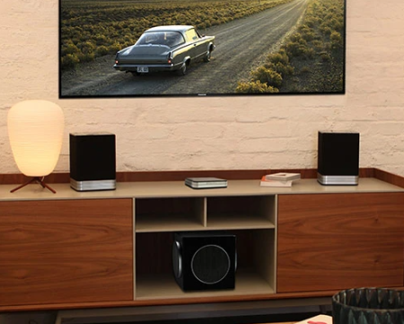 Беспроводная система Electrocompaniet Tana SL2 Black Wool-Silver Aluminium
