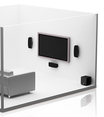 DALI FAZON LCR Black настенная акустика_1