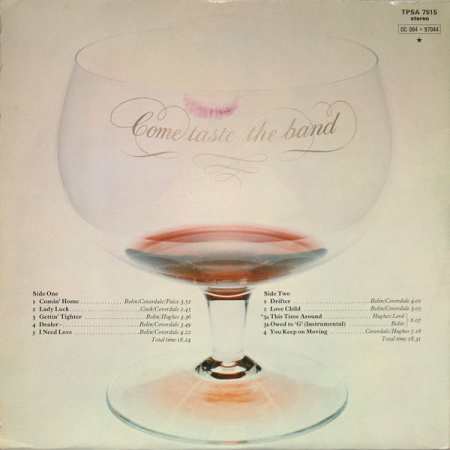 Deep Purple – Come Taste The Band_1